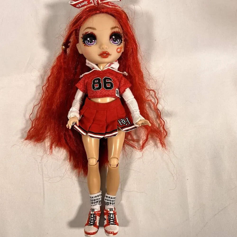 Rainbow High Cheer Ruby Anderson Red Fashion Cheerleader Doll